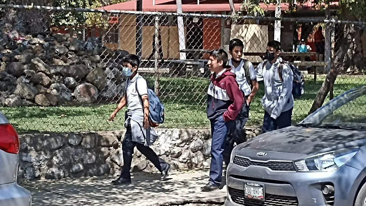 Estudiantes en Colima